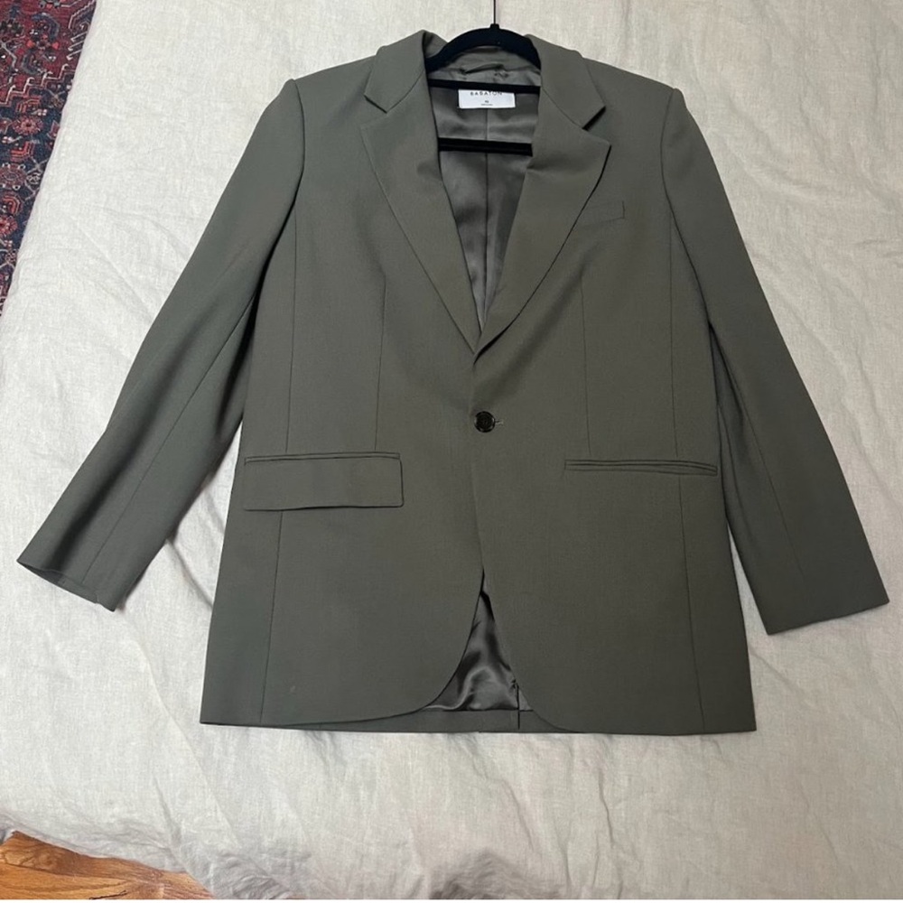 Aritzia Olive Blazer